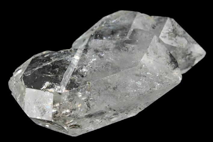 Pakimer Diamond Cluster with Petroleum Inclusions - Pakistan #135983